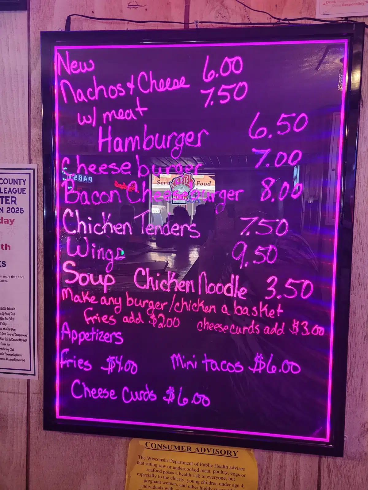 Bobby T's Lounge Around Menu